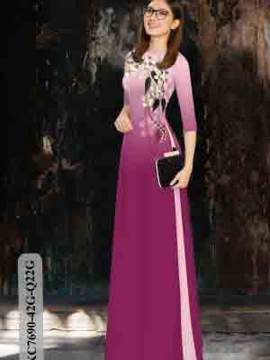 vai ao dai hoa in 3d dang ngoc chat luong 363283