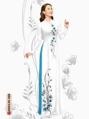 vai ao dai hoa in 3d dang ngoc dam tham 713262