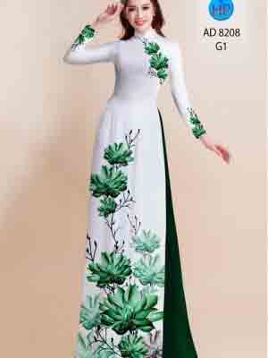 vai ao dai hoa in 3d dang ngoc duoc chon nhieu 107071