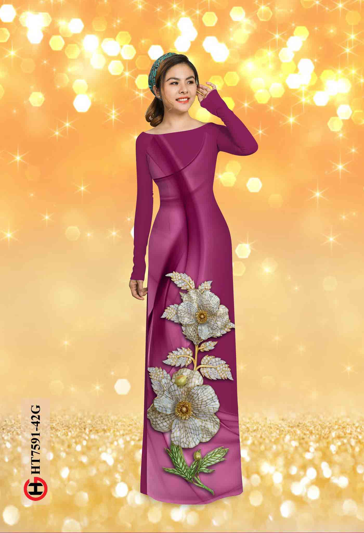 vai ao dai hoa in 3d dang ngoc nam nay 233292