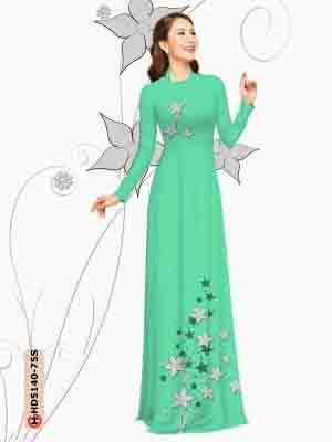 vai ao dai hoa in 3d dang ngoc rat dep 113172