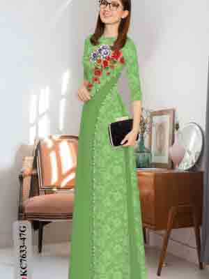 vai ao dai hoa in 3d dang ngoc thanh lich 1110171