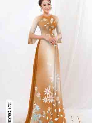 vai ao dai hoa in 3d dang ngoc thanh lich 92311