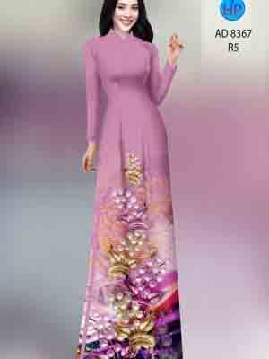 vai ao dai hoa in 3d doc dao cuc dep 1107208