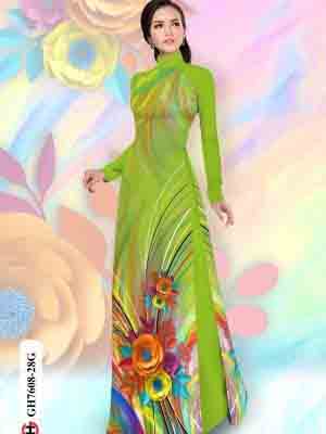 vai ao dai hoa in 3d doc dao thanh lich 158342