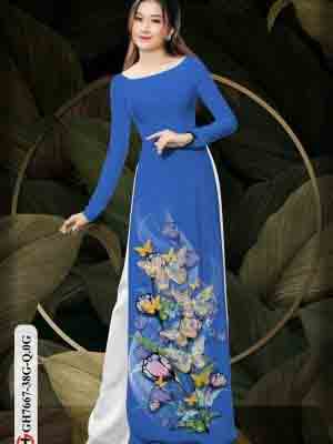 vai ao dai hoa in 3d duyen dang cuc dep 33692