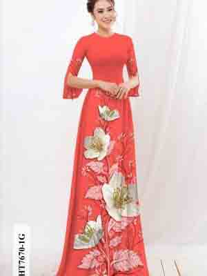 vai ao dai hoa in 3d duyen dang dam tham 176771