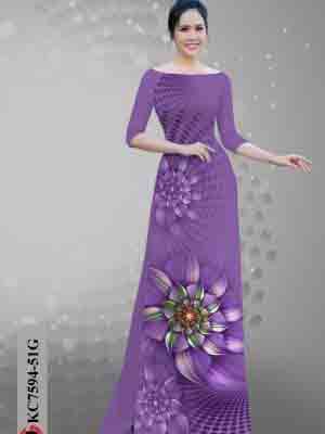 vai ao dai hoa in 3d duyen dang dam tham 176877