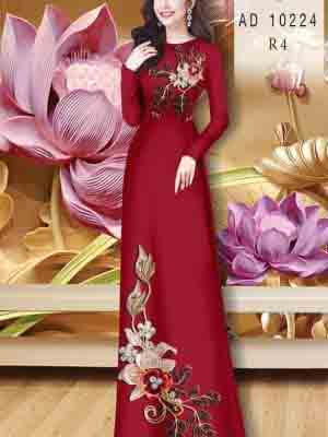 vai ao dai hoa in 3d duyen dang dang hot 87490