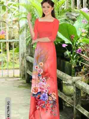 vai ao dai hoa in 3d duyen dang dang hot 983153