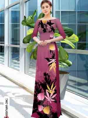 vai ao dai hoa in 3d duyen dang thuot tha 103239