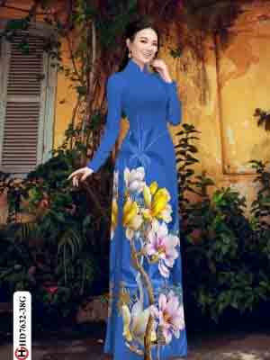 vai ao dai hoa in 3d gia re cuc dep 1429113