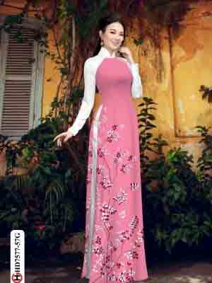 vai ao dai hoa in 3d gia re da dang 1385278