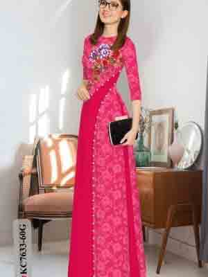 vai ao dai hoa in 3d gia re dam tham 21060