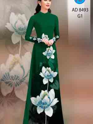 vai ao dai hoa in 3d gia re doc dao 1485290