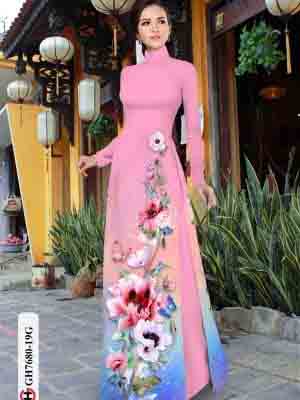 vai ao dai hoa in 3d gia re long lanh 1125178