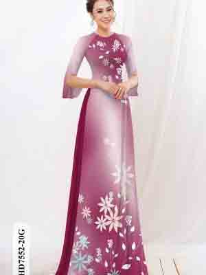 vai ao dai hoa in 3d gia re mau moi 923127