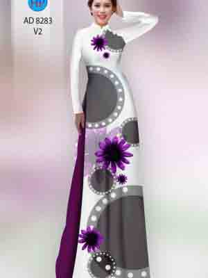 vai ao dai hoa in 3d gia re nam nay 305278