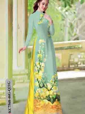 vai ao dai hoa in 3d gia re nam nay 451224