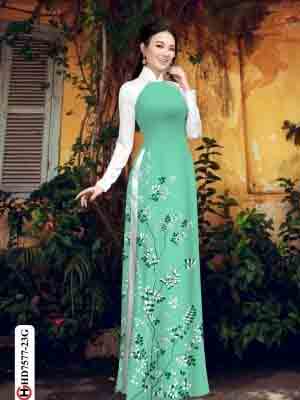 vai ao dai hoa in 3d gia re nam nay 88593