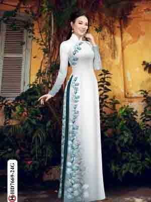 vai ao dai hoa in 3d rat duyen gia tot 18117