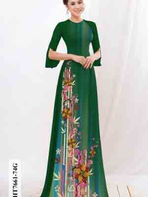 vai ao dai hoa in 3d rat duyen thanh lich 1416288