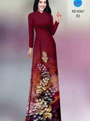 vai ao dai hoa in 3d rat duyen thanh lich 20710