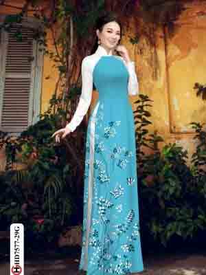 vai ao dai hoa in 3d rat duyen ua thich 285183