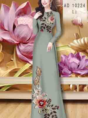 vai ao dai hoa in 3d rat re cuc dep 1374222