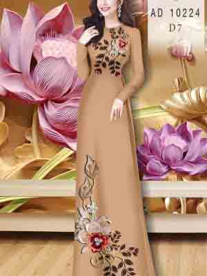 vai ao dai hoa in 3d rat re cuc dep 157474