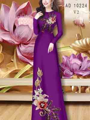 vai ao dai hoa in 3d rat re dep 1374227