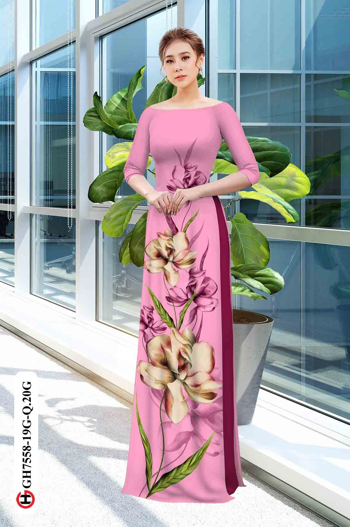 vai ao dai hoa in 3d rat re doc dao 1687124