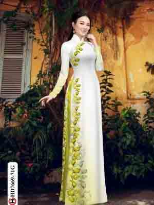 vai ao dai hoa in 3d rat re duoc tim nhieu 411248