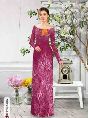 vai ao dai hoa in 3d re cuc hot 56472