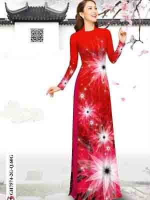 vai ao dai hoa in 3d re duoc chon nhieu 896262