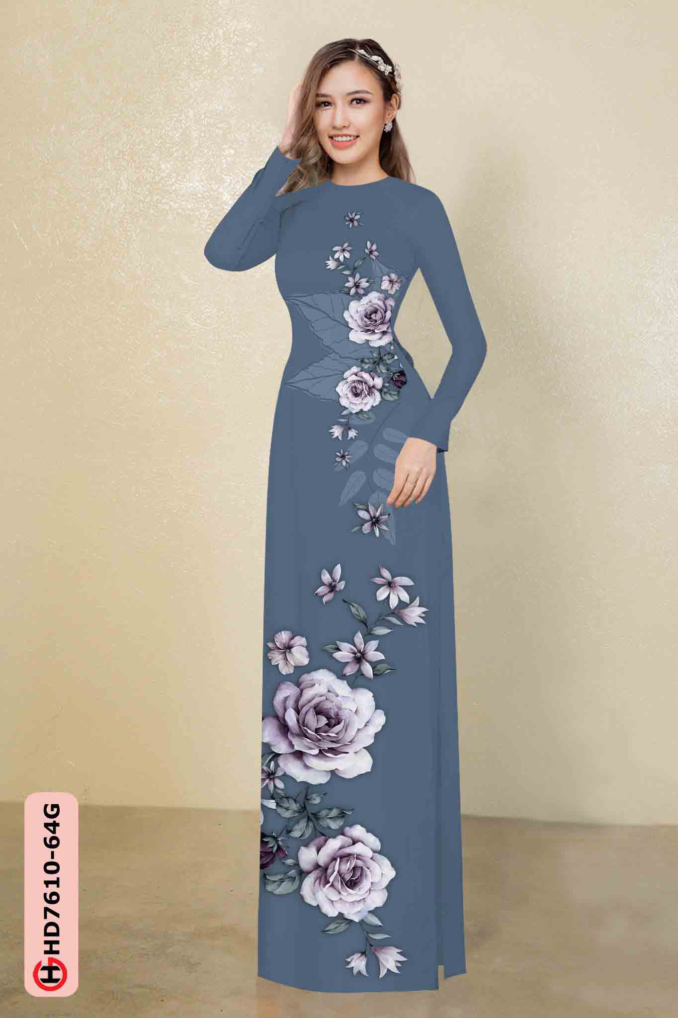 vai ao dai hoa in 3d re duoc tim nhieu 355219