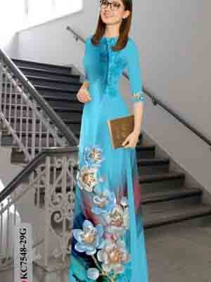 vai ao dai hoa in 3d shop my my cuc dep 414298