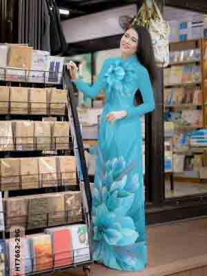 vai ao dai hoa in 3d shop my my cuc hot 308236