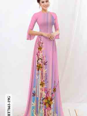 vai ao dai hoa in 3d shop my my long lanh 61687