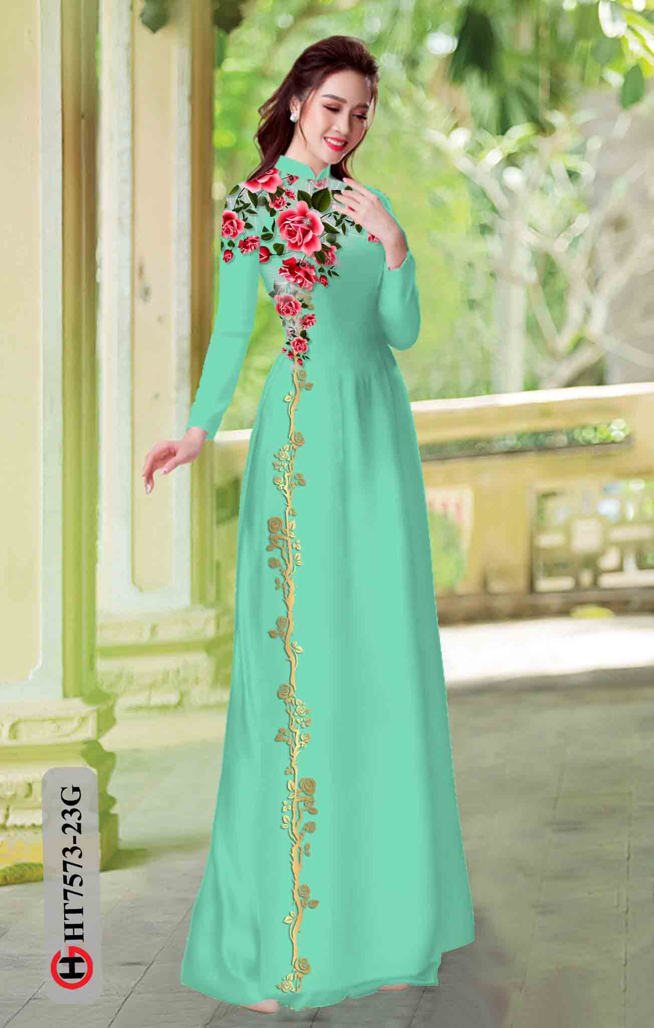 vai ao dai hoa in 3d shop my my phong cach 2065183