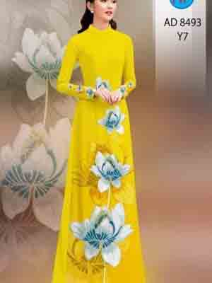 vai ao dai hoa in 3d shop mymy cuc dep 138578