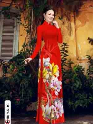 vai ao dai hoa in 3d shop mymy cuc hot 1829287