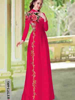 vai ao dai hoa in 3d shop mymy da dang 26522