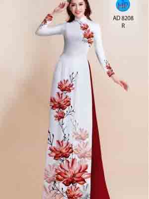 vai ao dai hoa in 3d shop mymy duoc tim nhieu 187011