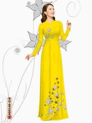 vai ao dai hoa in 3d shop mymy phong cach 1631289