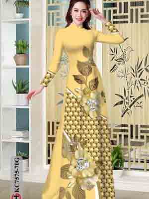 vai ao dai hoa in 3d shop mymy ua thich 44043