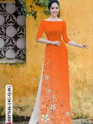 vai ao dai hoa in 3d ton dang ngoc cuc hot 55577