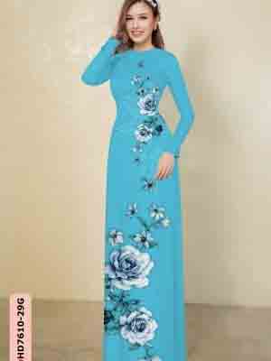 vai ao dai hoa in 3d ton dang ngoc dam tham 85531