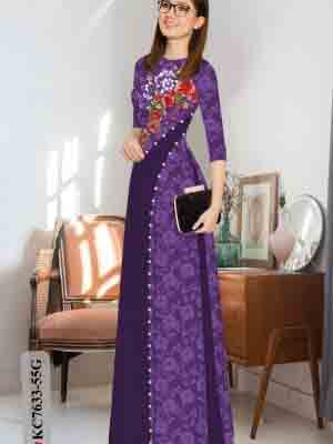 vai ao dai hoa in 3d ton dang ngoc long lanh 010234