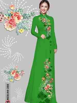 vai ao dai hoa in 3d ton dang ngoc mau moi 1231289